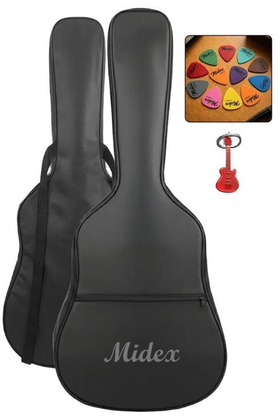 Midex Gk-50A Acoustic Guitar Bag Quality Black Case