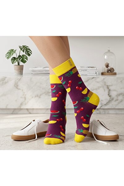 Çorap Kurdu Κάλτσες Unisex με μοτίβο φρούτων