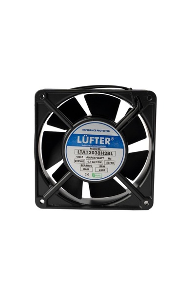 LÜFTER 120x120x38 mm 220 V Rulmanlı Kuluçka Fanı