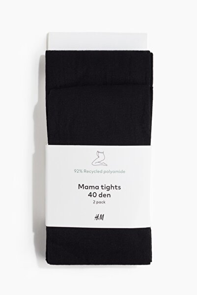 H&M MAMA 2'li Külotlu Çorap 40 Denye