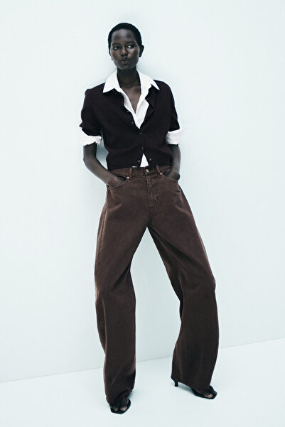 H&M Barrel Regular Waist Jeans