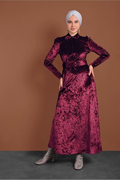 Alvina ROCHIE DE Catifea CU DANTELE 40380
