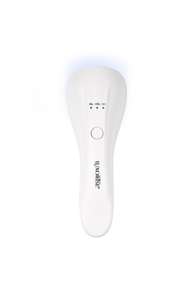 LUXORISE Επαγγελματική λάμπα νυχιών UV LED PRO με μπαταρία LUXORISE, Λευκή