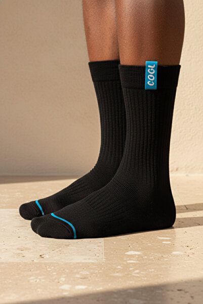Katia&Bony Ανδρικές κάλτσες Cool Label Μαύρες
