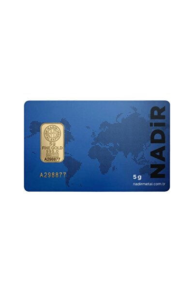 NADİR 5 gr 24 Ayar 995 Milyem NadirGold Gram Altın