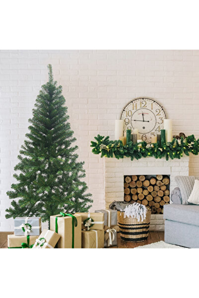 Begin Power 210 Cm Lüks Yılbaşı Ağacı 840 Sık Dallı 1. Sınıf Noel Ağacı Yılba...