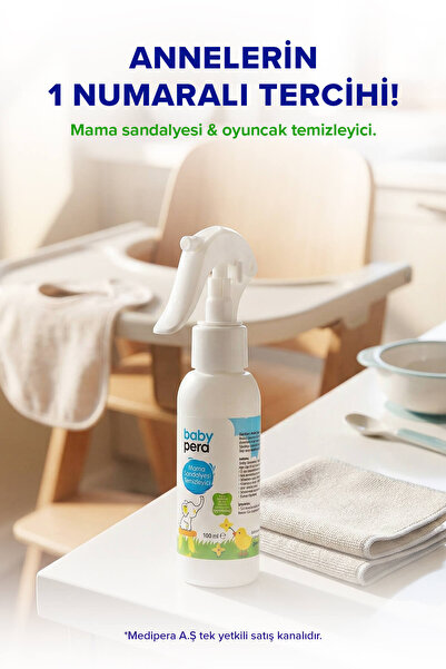 BabyPera Mama Sandalyesi Ve Oyuncak Temizleyicisi 100ml