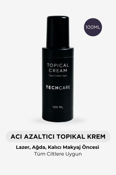 Tech Care Acı Azaltıcı Care Cream-Topical Cream Lazer Epilasyon Ağda Dolgu Pr...