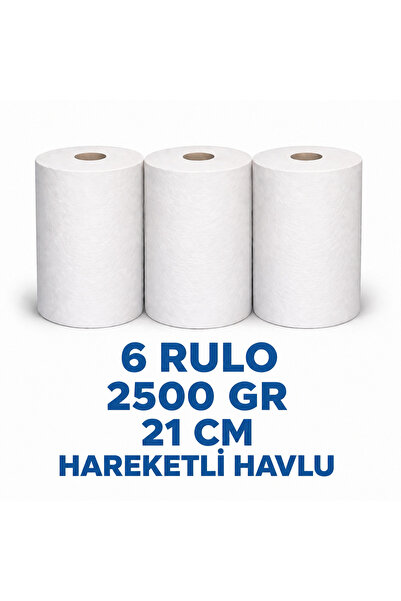 SOLINSO 🐳Rulo Hareketli Kağıt Havlu 6 Rulo Kağıt Peçete Fotoselli Makine Uyu...