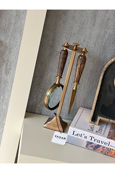 YASAR CONCEPT Scriptor Mektup Açacağı ve Büyüteç Set