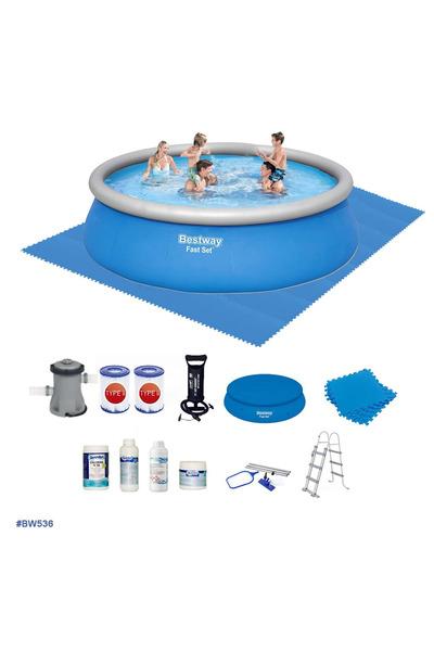 BESTWAY Büyük Şişme Havuz Seti 457x122cm BW536 57289