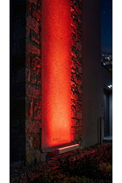 Rika Lighting 6w-20cm Led Wallwasher - Duvar Boyama Kırmızı