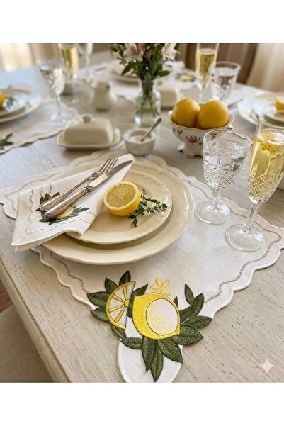 Home Limon desen supla amerikan servis takımı 19 parça