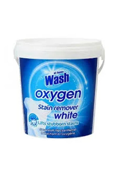 At Home Wash – Stain Removal Powder for White Laundry, 900 G