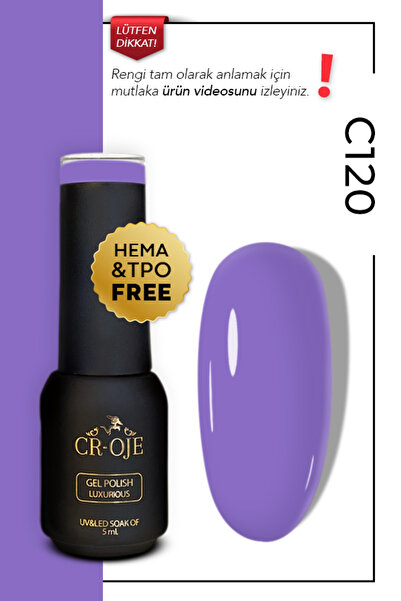 CROJE KALICI OJE Kalıcı Oje C120 (5 ML)