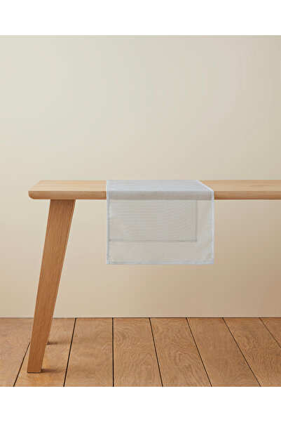 English Home Nour Runner 45x145 cm Silver