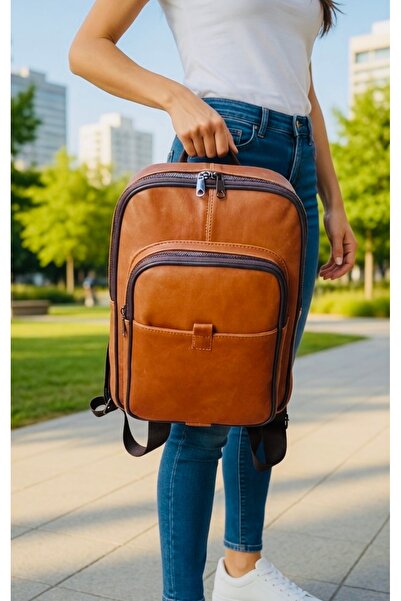 Mocikon Genuine Leather, Unisex, 3 Compartments, Wick Frame, Tablet, Hand and...