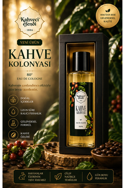 Kahveci efendi Kahve kolonyası 250 ML