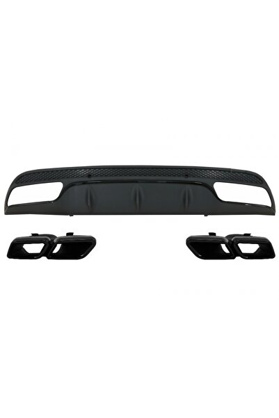 tuningset Difuzor Bara Spate compatibil cu Mercedes C-Class W205 S205 2014-20...