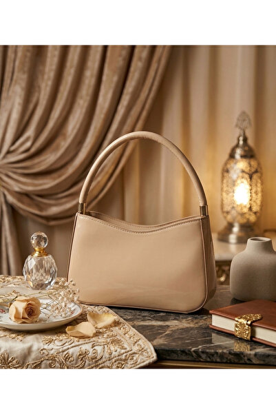 ÇANTA ORIGINAL&BAGS bej renk omuz çantası