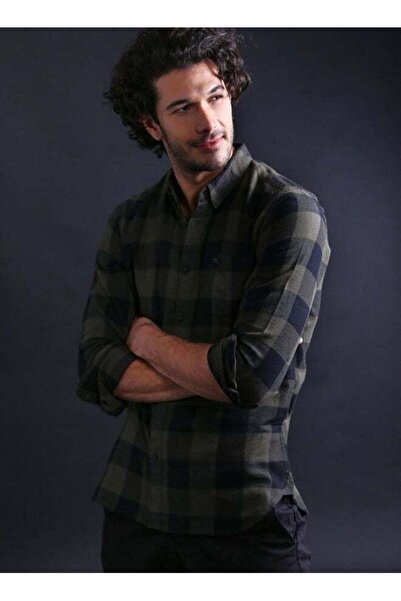 The Bear House Men's SLIM FLANNEL BUTTON-DOWN CASUAL SHIRT for Every Occasion