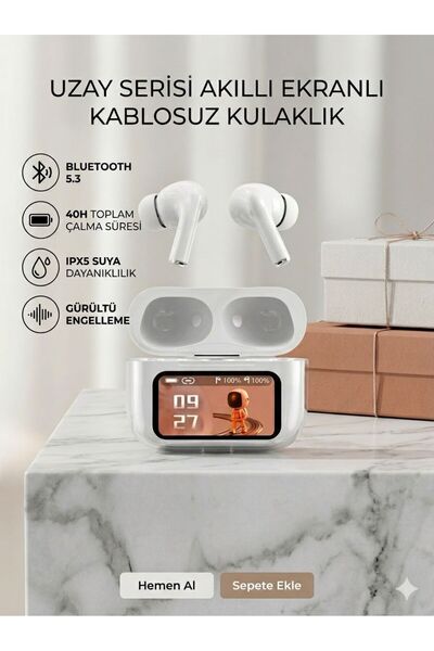 Mmctech Air Pro 2 Anc Dokunmatik Ekranlı Bluetooth Kulaklık İos Android Tüm T...