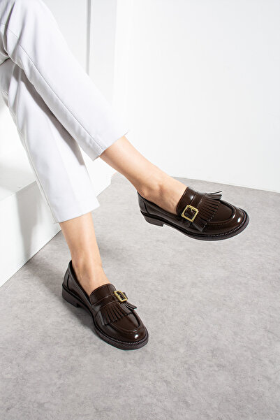 HVZ Exclusive Kahverengi Ayakkabı Loafer Makosen Casual Ergonomik Rahat Yumuş...