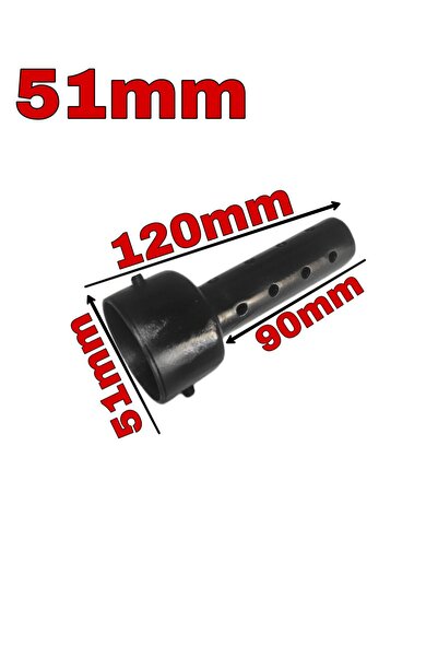 Handmade Motosiklet Egzoz Susturucusu 51mm İçten Sıkmalı Çift Vidalı Model