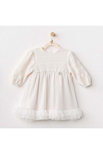 andywawa Ac26136 Wawa Exclusive Dress Ecru