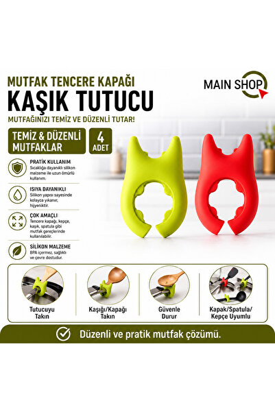 MAİN SHOP 4 τεμάχια Ανθεκτικό στη θερμότητα κάλυμμα κατσαρόλας και θήκη για κ...