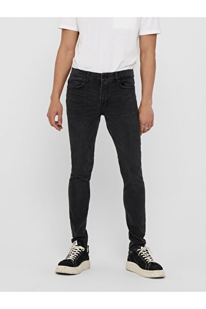 Only & Sons Skinny Jeans ONSWARP Mittlere Taille Skinny Fit Jeans