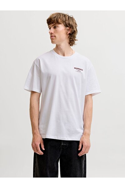Jack & Jones Μπλουζάκι με στάμπα στην πλάτη
