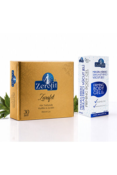 Zerofit Bitki Ekstratlı Form Çay Şaset - Detoks & Jel &