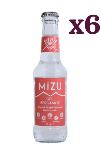 Mizu GÜL & BERGAMOT AROMALI SODA 250 ml