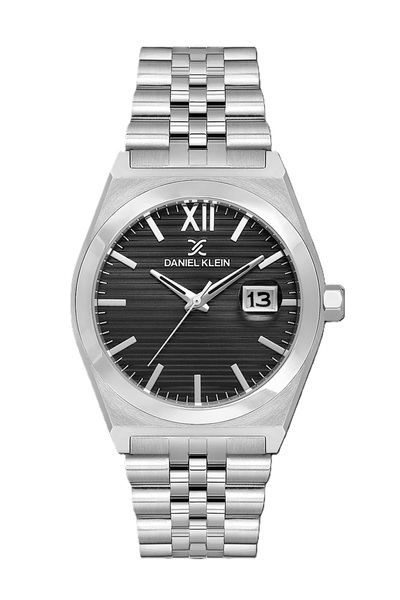 Daniel Klein Pair Silver Stainless Steel Watch for Couple DK.1.14283-2
