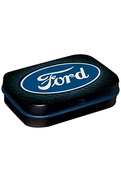 Nostalgic Art Cutie mică de bomboane - Ford: Logo Blue Shine