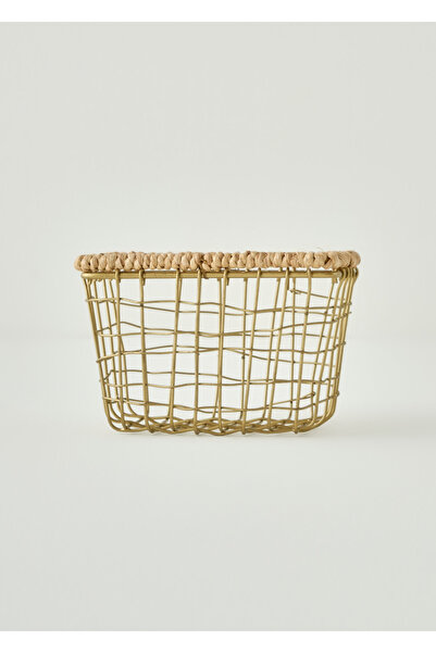 Bella Maison Fern Square Basket Natural (13X8 cm)