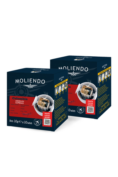 Moliendo Finest Coffee Colombia Medellin Supremo Pratik Filtre Kahve Avantaj ...