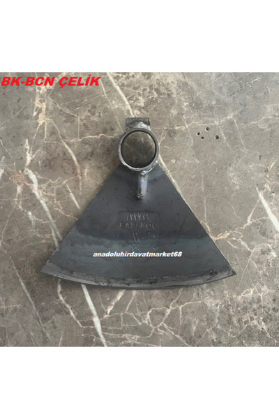 Ozs Çelik Bahçe Çapası Geniş Çelik Çapa El Yapımı 22cm