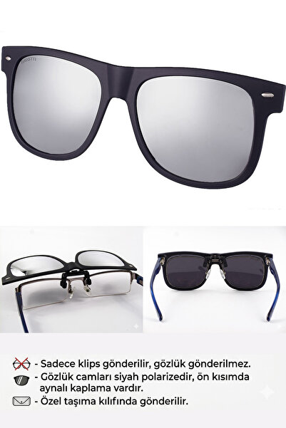 Bigotti Bigotti Clip Polarized Men's Sunglasses Clip bm1099