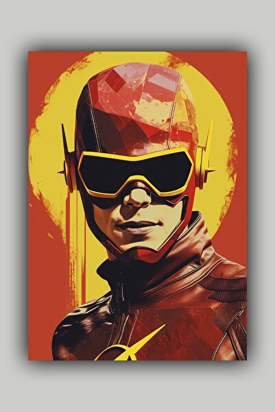 Luna Marissa Ποπ Αρτ The Flash Poster Αφίσα τοίχου χωρίς πλαίσιο