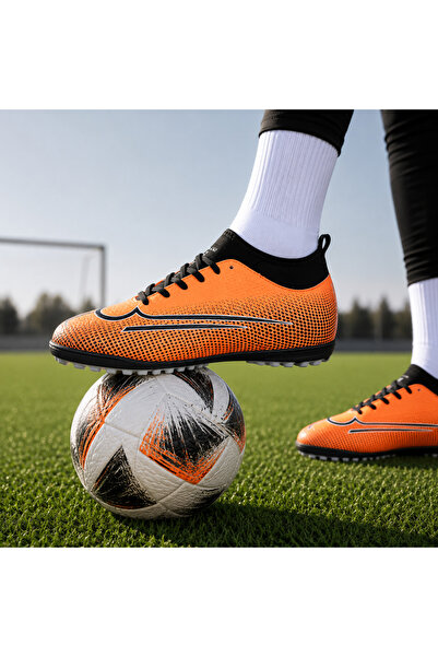 RUNSTEP Astroturf Football Shoes with Socks