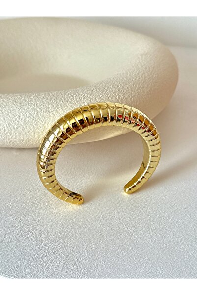 YOUES JEWELRY Kadın Kalın Kelepçe Bileklik Akrilik Kelepçe Bileklik