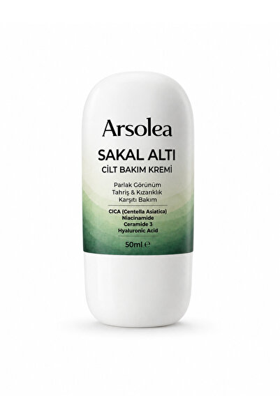 Arsolea Sakal Altı Cilt Bakım Kremi – Kızarıklık ve Tahriş Karşıtı, Bitkisel ...
