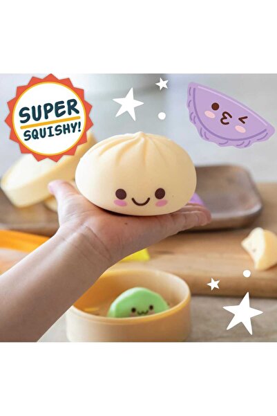 ADDA Squishy Dumpling Ediția Misterioasă , Jucărie Antistres , Culoare Aleatorie