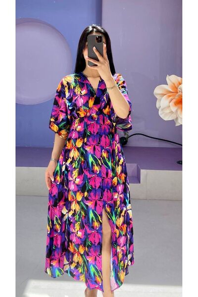 Moda Banuş Elbise Görünümlü Alt Üst Etekli