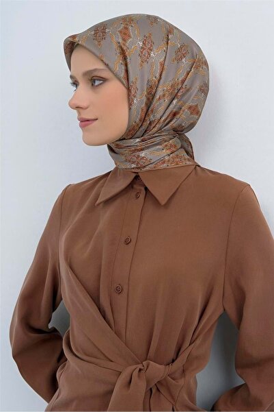 Modario Armi̇ne Pure Silk Scarf 2026 Spring-Summer Pattern 10 - 2