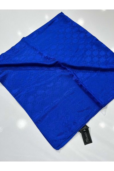 Generic Brand Silk Cotton Logo Scarf - 2