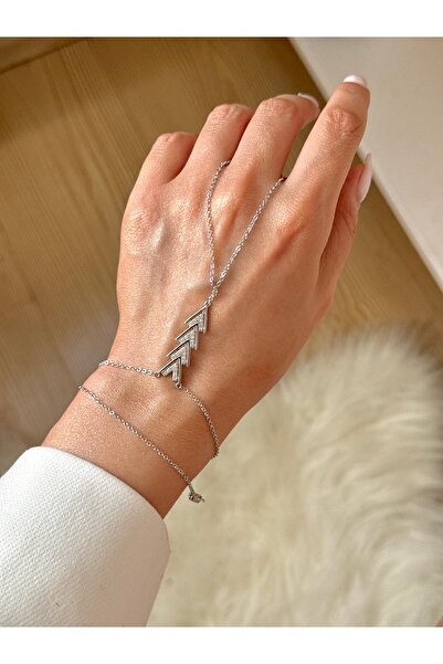 YOUES JEWELRY ÇELİK ŞAHMERAN SİLVER KADIN ŞAHMERAN BİLEKLİK