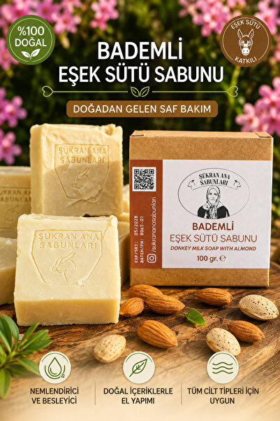 Şükran Ana 1 kg Almond Donkey Milk Soap